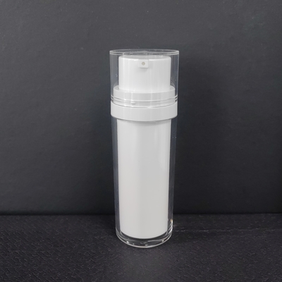 ความจุ 50ml-120ml กระป๋องปั๊มไม่มีอากาศ ในสีขาว สีดํา ใส