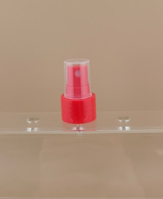 เครื่องฉีดหมอกดีสีแดงเรียบ K302 Trigger การแก้ไขที่สมบูรณ์แบบสําหรับขวดเครื่องสําอาง