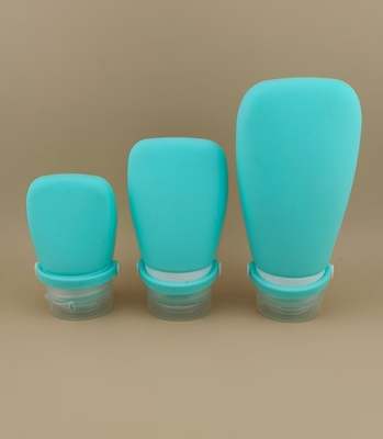 ขวดเดินทางซิลิโคนสำหรับเติม Cyan Refill Container K1400 สำหรับผลิตภัณฑ์ดูแลผิว