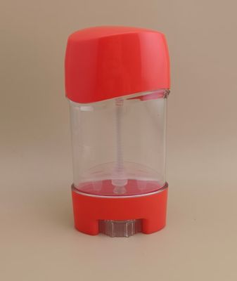 บรรจุภัณฑ์ลิปบาล์ม Clear Smooth พร้อมฝาสีแดง 2316 สำหรับลิปสติก