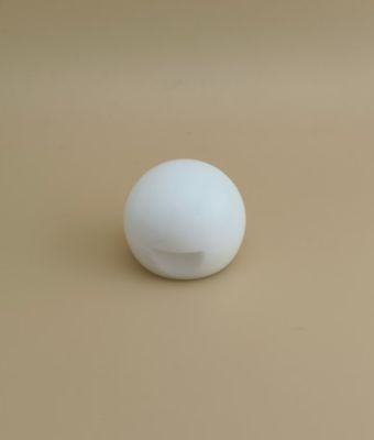 ฝาพลาสติกสีขาว ทรงกลมเรียบ สำหรับขวดเครื่องสำอาง