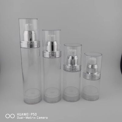 เครื่องสําอางกระจกกระป๋องปั๊มไม่มีอากาศ 30ml 50ml เป็นครีมน้ํายาน้ํายากระจกกระจกเดินทาง