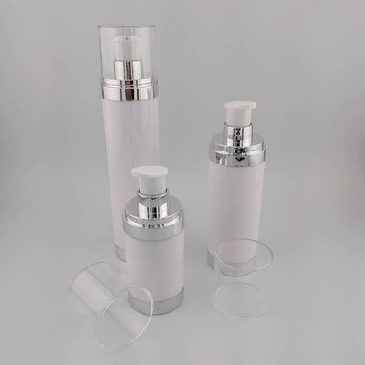 15ml 30ml 50ml ASกลมใส ดํา custom ขวดไม่มีอากาศ