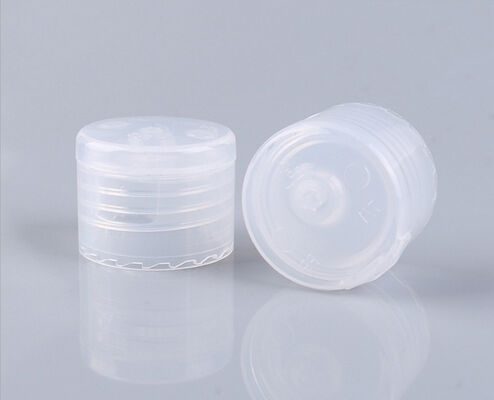 ผิวเรียบ กล่องปิด 24 28 มิลลิเมตร กล่องแชมพูสับ ปลาสติก Flip Cap