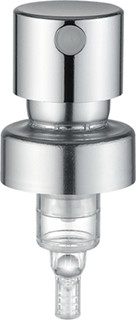 ODM K403 Fine Mist น้ำหอมปั๊ม Sprayer 0.10cc อลูมิเนียมสีเงิน