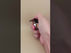 ปั๊มโลชั่นสีดําและเงิน K204-3 สําหรับการดูแลผิวหนัง ISO9001/ISO14001 รับรอง