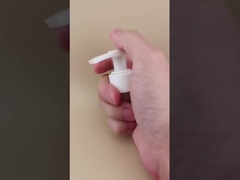 ปั๊มน้ําผงสีขาวสําหรับดูแลผิวหนัง K204-3 พร้อมล็อคทางซ้าย-ขวา