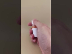 เครื่องฉีดน้ําหอมสีขาวแบบกลางขนาดเล็ก 801 สําหรับขวดเครื่องสําอาง