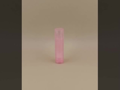 บรรจุภัณฑ์ลิปบาล์มสีชมพูใสขนาดเล็ก เรียบเนียน สำหรับลิปสติก