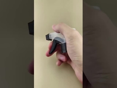 K101-4 เครื่องพ่นสเปรย์แบบทริกเกอร์พลาสติก PP สำหรับทำผม สีขาวและสีดำ