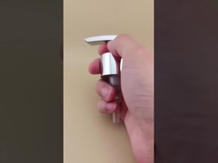 ปั๊มโลชั่น พลาสติก สีเงิน สำหรับขวด K1104