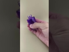 การออกแบบใหม่ ขวดแก้วสีม่วงใสไล่ระดับ K-GBL30 สำหรับโลชั่นแช่