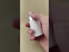 ขวดดรอปเปอร์สีขาวด้านดีไซน์ใหม่ K-GBL30 สำหรับเอสเซ้นส์