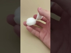 ฝาพลาสติกสีขาว ทรงกลมขนาดเล็ก สำหรับขวดเครื่องสำอาง