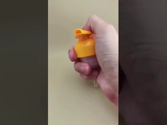 การออกแบบที่ละเอียดอ่อน ปั๊มฟองพลาสติกสีส้มสําหรับขวดชมพู