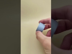 ฝาพลาสติกสีน้ำเงินเทา ทรงกลม ผิวเรียบด้าน สำหรับขวดเครื่องสำอาง