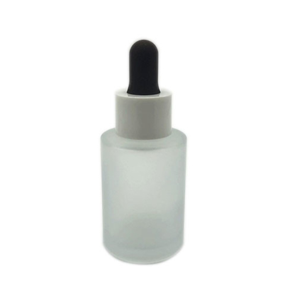 ขวดหยดน้ำมันหอมระเหย Frosted White ปลอดสารพิษ K1004 15ml 30ml