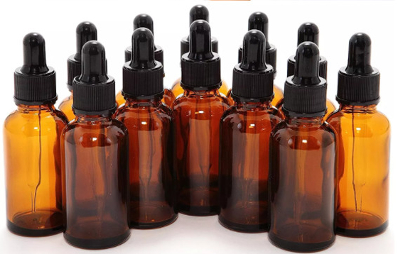 K1010 ขวดหยดเซรั่มแก้วสีเหลืองอำพันสำหรับน้ำมันหอมระเหย 20ml 30ml 50ml