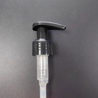 เอาต์พุต 1.20 - 1.50ml/T Black Lotion Dispenser Pump สำหรับแชมพูสระผม