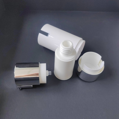 ขวดปั๊มสุญญากาศพลาสติก PP อเนกประสงค์สำหรับครีม AS Dispenser