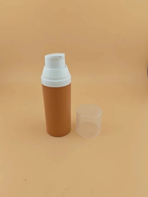 กระป๋องเครื่องสําอาง 15ml 30ml 50ml พลาสติกใส ปั๊มไม่มีอากาศ สําหรับบรรจุเครื่องสําอาง