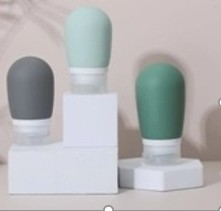 ป้องกันการรั่ว ใส่ใส่ในชามพูเปล่า ขนาดเดินทาง กระป๋องซิลิโคน กระป๋องครีม