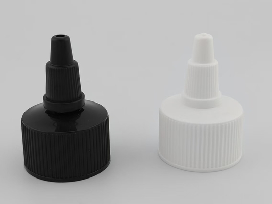 สีที่กําหนดเอง พลาสติกจมูก 24-410 Twist Top Cap พลาสติกสกรู Cap กระป๋อง