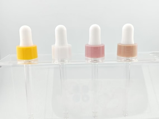 18 20 พลาสติก สีสัน น้ํามันอาธิษฐ์ กระจกสกรู Dropper ไม่ spill สําหรับการดูแลผิวหนัง