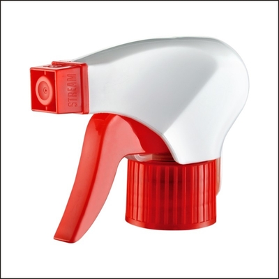 สี Custom Neck 28mm 28/410 พลาสติก Trigger มือปั๊มน้ํา Trigger Sprayer