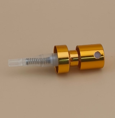 สีเหลือง Alum Button Fine Crimp Sprayer บ้านใหญ่ K402-1 สําหรับน้ําหอม