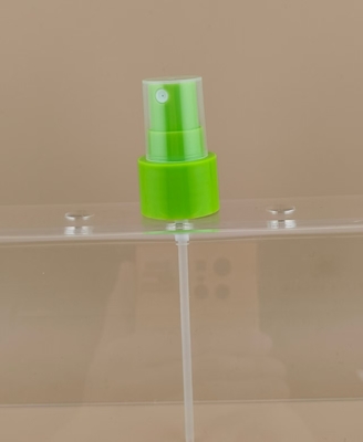 เครื่องฉีดหมอกดีสีเขียวเรียบ K302 Trigger การแก้ไขที่สมบูรณ์แบบสําหรับขวดเครื่องสําอาง