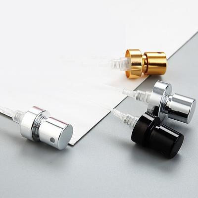 เครื่องพ่นสเปรย์น้ำหอมละอองละเอียด 0.10cc อะลูมิเนียม สีเงิน