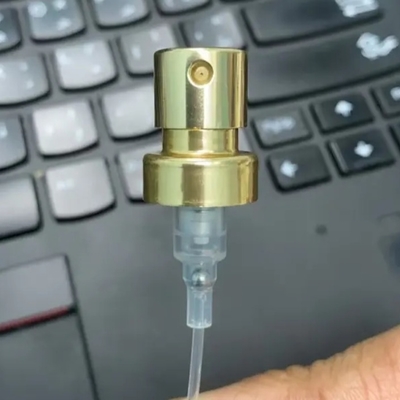 เครื่องพ่นสเปรย์น้ำหอมละอองละเอียด 0.10cc อะลูมิเนียม สีเงิน