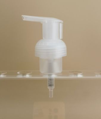 การออกแบบที่ละเอียดอ่อน ปั๊มโฟมพลาสติกใสสำหรับขวดแชมพู