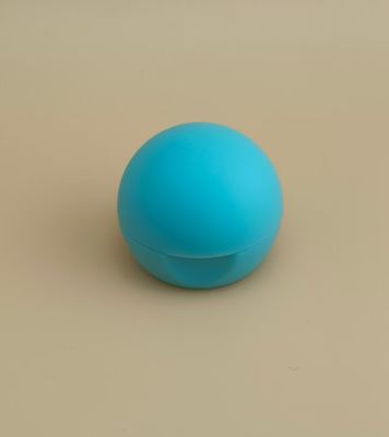 ผงพลาสติกสีไซอัน กล่องกลมเนียนแมท สําหรับขวดเครื่องสําอาง