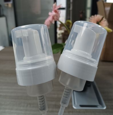 ปั๊มโฟมพลาสติกสำหรับปั๊มสบู่โฟมขนาด 42 มม. ปั๊มล้างมือสำหรับขวด