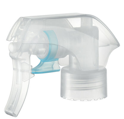 ขายปลีก ดีไซน์ใหม่ 28 มม พลาสติก Trigger Fine Mist Sprayer 24 มม ดํา Trigger Sprayer หัว
