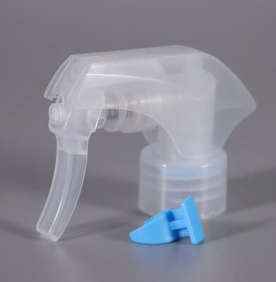 คุณภาพสูง PP ภายนอกฤดูใบไม้ผลิ MINI Trigger Sprayer 24/28/410 พลาสติกใสสีดำ Blue Air Freshener กลิ่นหอมสำหรับ PET สารเคมี