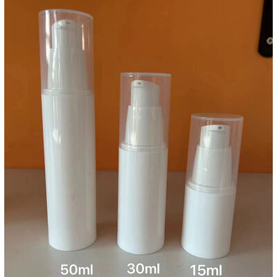 กระปุกปั๊มไม่มีอากาศ Custom Empty Cosmetic พลาสติก ดีไซน์ใหม่