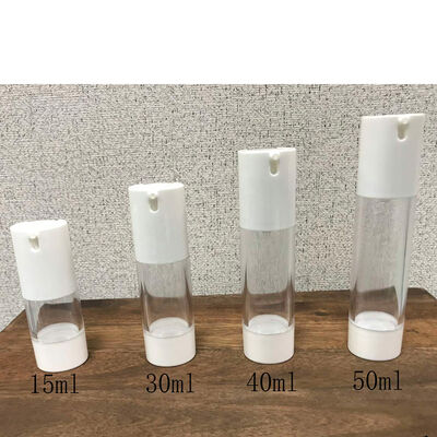15ml 30ml 40ml 50ml ขวดสุญญากาศเครื่องสำอางครีมบำรุงผิวขวดปั๊มสุญญากาศสุญญากาศ