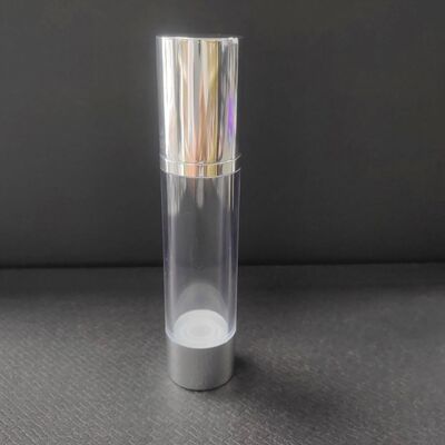 Rose Gold Silver 30ml 50ml Airless Lotion ปั๊มขวดแก้ว 30 Ml Twist Airless ปั๊มขวด