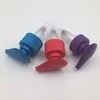 เครื่องสําอาง สีดํา PP สลับเรียบ โลชั่นปั๊มปั๊ม 24/410 สําหรับกล่องชมพู