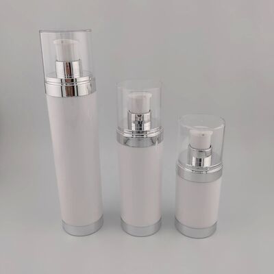 15ml 30ml 50ml ASกลมใส ดํา custom ขวดไม่มีอากาศ