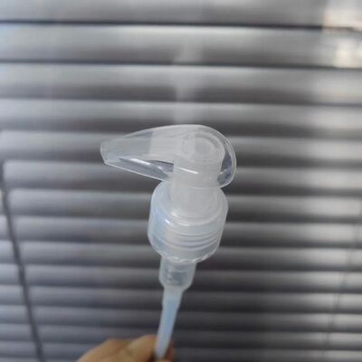 หัวปั๊ม ปั๊มโลชั่น 2cc เครื่องระบายน้ํา 28/410 สีเงินกระจ่าง