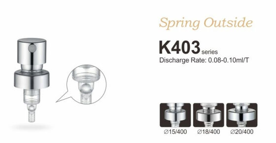อัลลูมิเนียมเต็มหน้านอกสปริง 15/400 18/400 20/400 ปั๊มบด K403
