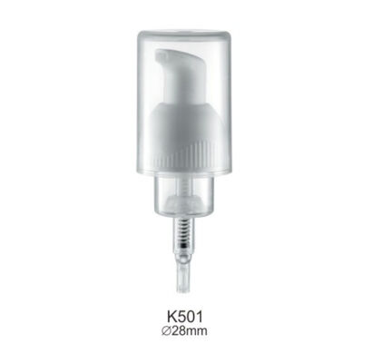 28 มม พลาสติก PP น้ํายาสบู่ฟอง แชมพู ล้างมือ โลชั่น Dispenser ฟองปั้ม K501