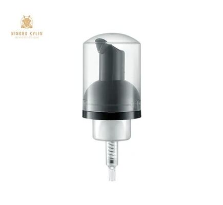 ปั๊มโลชั่นพลาสติกปั๊มสบู่โฟมสีดำปลอดสารพิษรีไซเคิลได้สวมทน K504