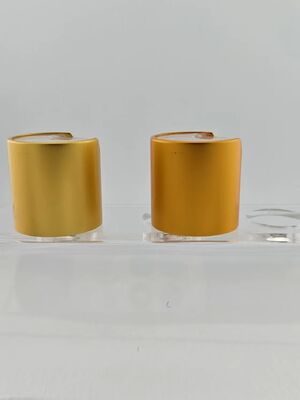 พลาสติก PP Matte Disc Top Cap Top Closure Cap สําหรับขวดพลาสติก