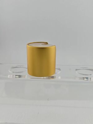 พลาสติก PP Matte Disc Top Cap Top Closure Cap สําหรับขวดพลาสติก