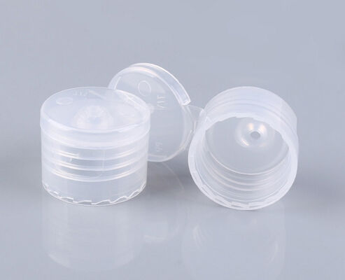 ผิวเรียบ กล่องปิด 24 28 มิลลิเมตร กล่องแชมพูสับ ปลาสติก Flip Cap